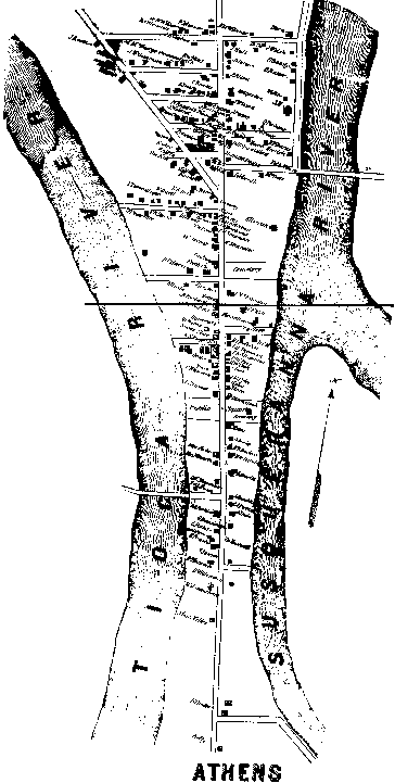 Athens Borough 1858