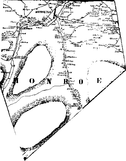 Monroe Township 1858